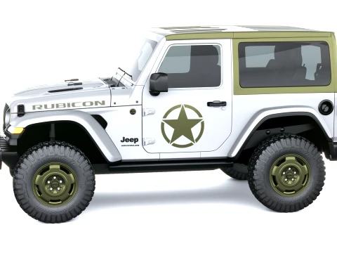 Jeep Wrangler Sarge 2027 3D Model
