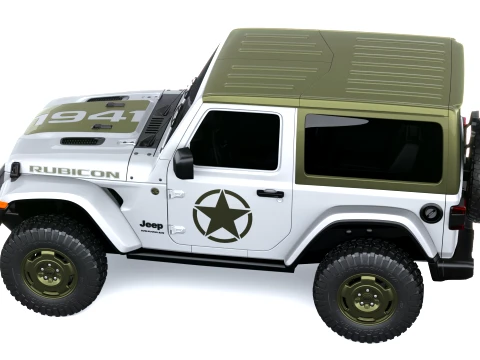 Jeep Wrangler Sarge 2027 3D Model
