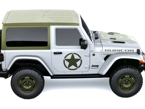 Jeep Wrangler Sarge 2027 3D Model