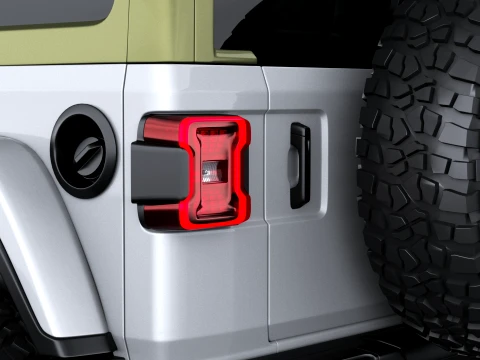 Jeep Wrangler Sarge 2027 3D Model