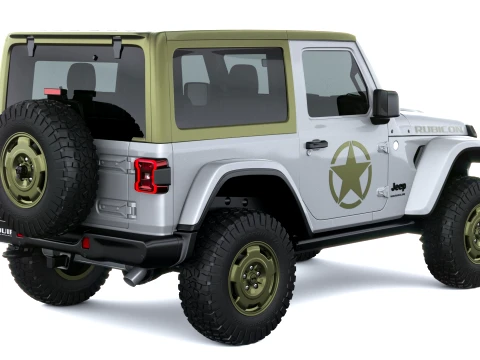 Jeep Wrangler Sarge 2027 3D Model