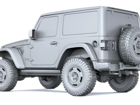 Jeep Wrangler Sarge 2027 3D Model