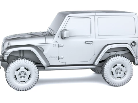 Jeep Wrangler Sarge 2027 3D Model