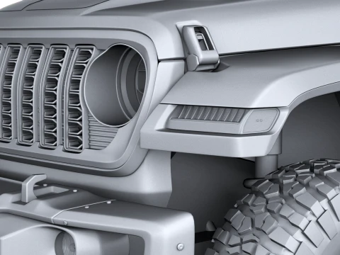 Jeep Wrangler Sarge 2027 3D Model