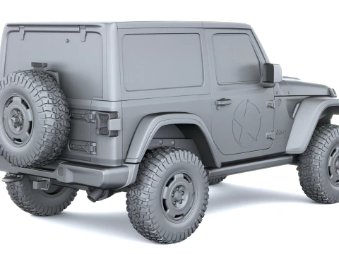 Jeep Wrangler Sarge 2027 3D Model