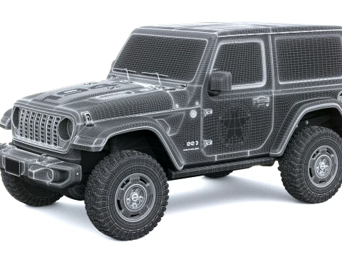 Jeep Wrangler Sarge 2027 3D Model