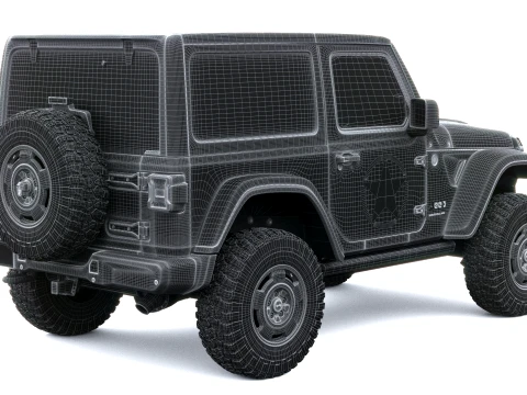Jeep Wrangler Sarge 2027 3D Model