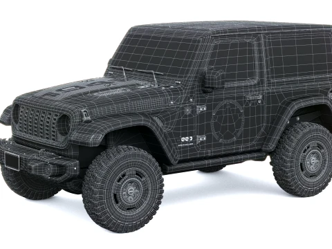 Jeep Wrangler Sarge 2027 3D Model