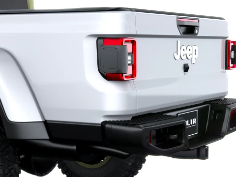 Jeep Wrangler Sarge Pickup 2027 3D Model