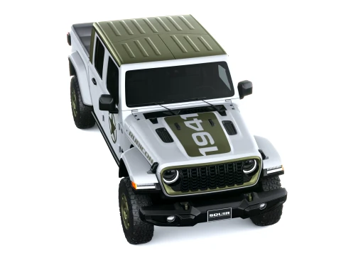 Jeep Wrangler Sarge Pickup 2027 3D Model
