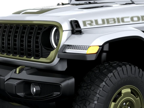 Jeep Wrangler Sarge Pickup 2027 3D Model