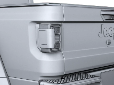 Jeep Wrangler Sarge Pickup 2027 3D Model