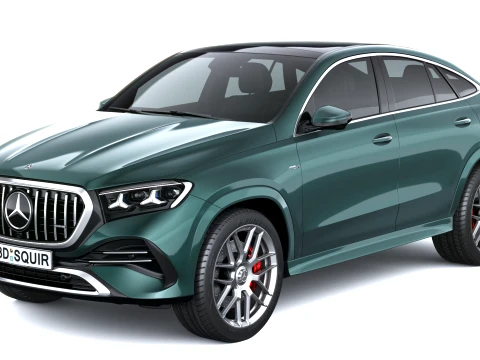 Mercedes-Benz GLE 53 AMG Coupe 2027 3D Model