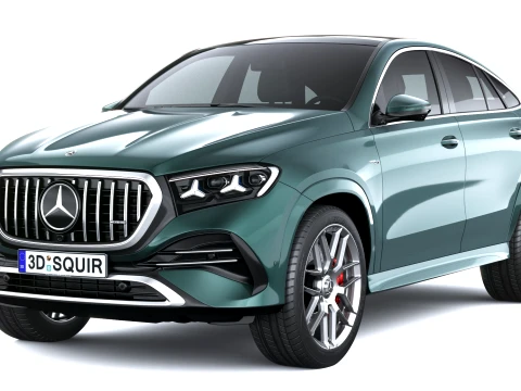 Mercedes-Benz GLE 53 AMG Coupe 2027 3D Model