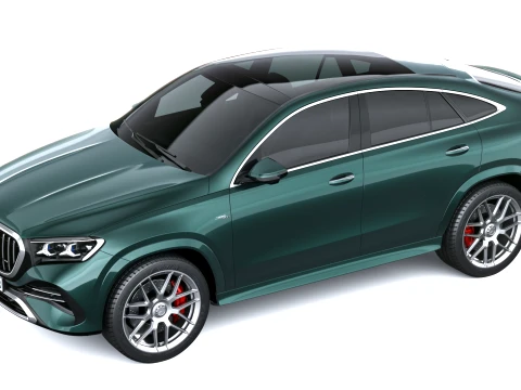 Mercedes-Benz GLE 53 AMG Coupe 2027 3D Model