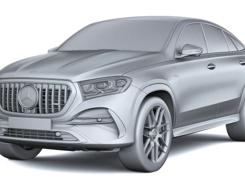 Mercedes-Benz GLE 53 AMG Coupe 2027 3D Model