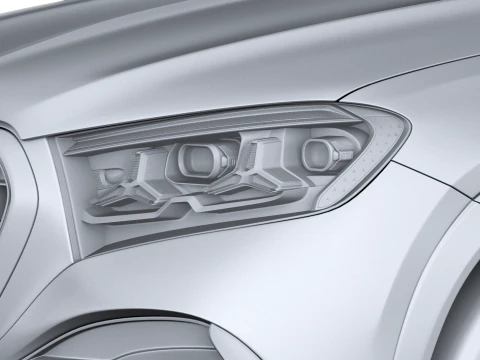 Mercedes-Benz GLE 53 AMG Coupe 2027 3D Model