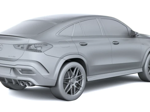 Mercedes-Benz GLE 53 AMG Coupe 2027 3D Model