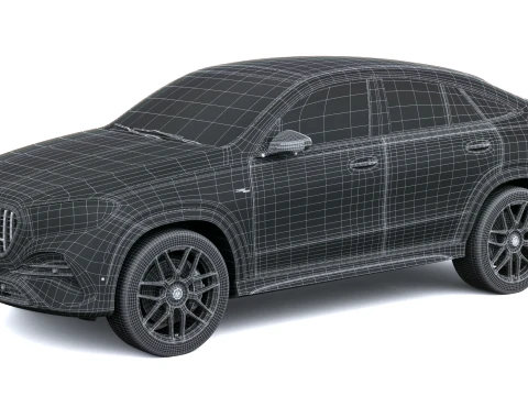 Mercedes-Benz GLE 53 AMG Coupe 2027 3D Model