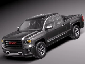 GMC Sierra 1500 Crew Cab 2013 3D Model