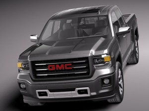GMC Sierra 1500 Crew Cab 2013 3D Model