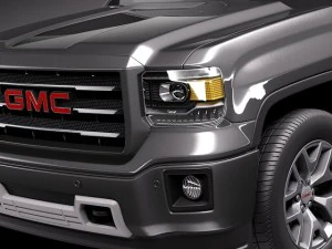 GMC Sierra 1500 Crew Cab 2013 3D Model