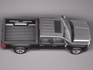 GMC Sierra 1500 Crew Cab 2013 3D Model