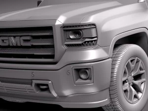 GMC Sierra 1500 Crew Cab 2013 3D Model