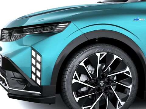 Renault Megane E-Tech 2027 3D Model