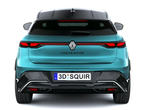 Renault Megane E-Tech 2027 3D Model
