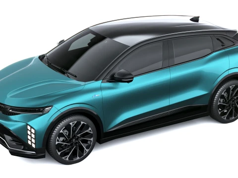 Renault Megane E-Tech 2027 3D Model