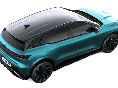 Renault Megane E-Tech 2027 3D Model
