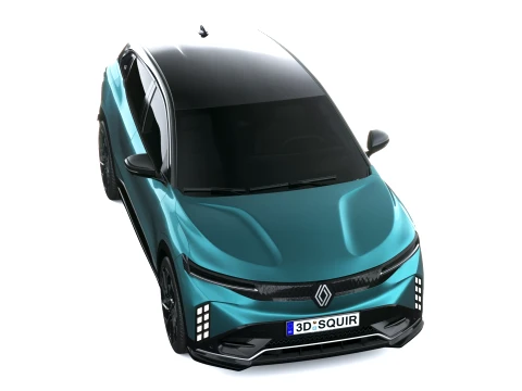 Renault Megane E-Tech 2027 3D Model