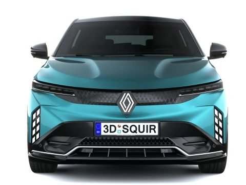 Renault Megane E-Tech 2027 3D Model