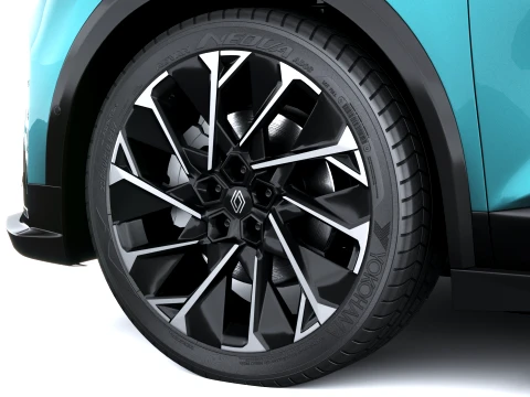 Renault Megane E-Tech 2027 3D Model
