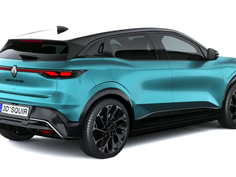 Renault Megane E-Tech 2027 3D Model