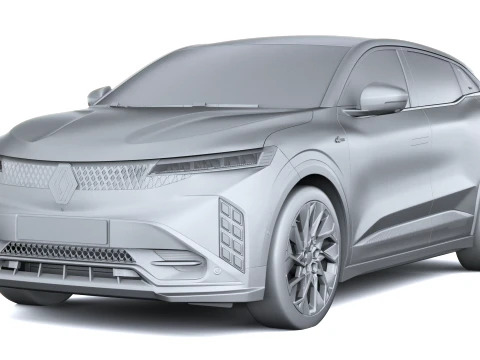 Renault Megane E-Tech 2027 3D Model