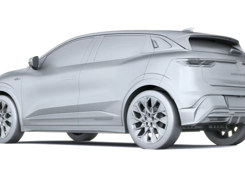 Renault Megane E-Tech 2027 3D Model