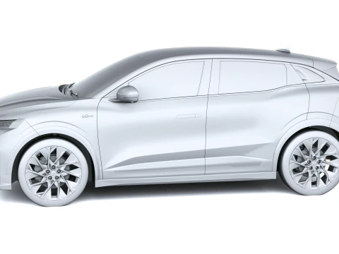 Renault Megane E-Tech 2027 3D Model