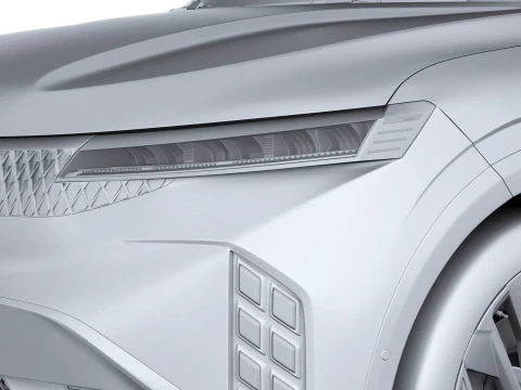 Renault Megane E-Tech 2027 3D Model