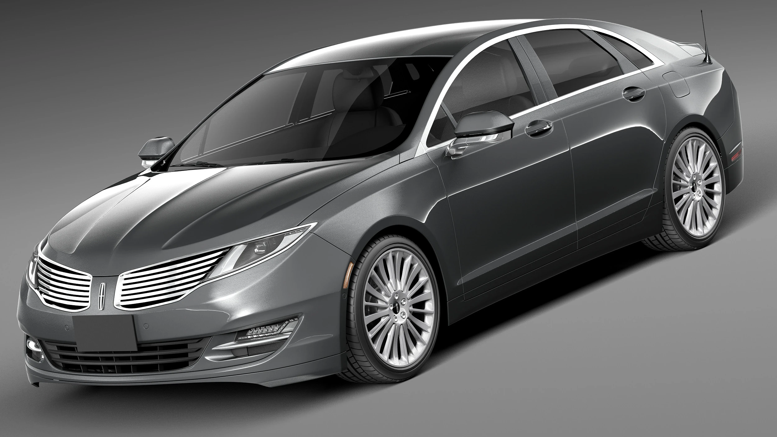 MKZ 2013 3D Model .c4d .max .obj .3ds .fbx .stl .blend 