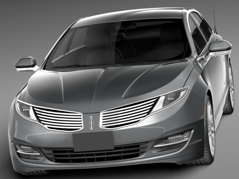 MKZ 2013 Model 3D
