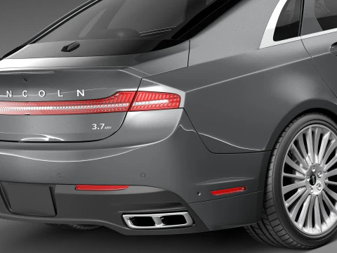 MKZ 2013 3D Model