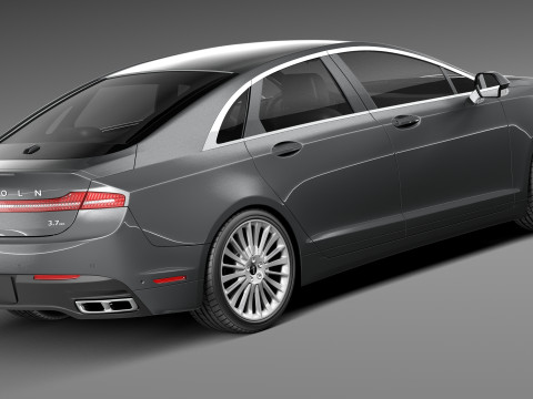 MKZ 2013 Model 3D