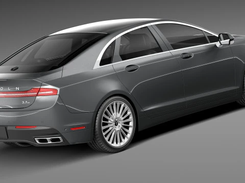 MKZ 2013 3D Model