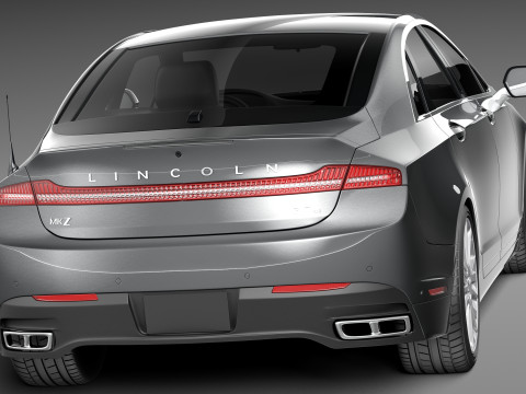 MKZ 2013 Model 3D