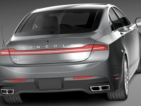 MKZ 2013 3D Model
