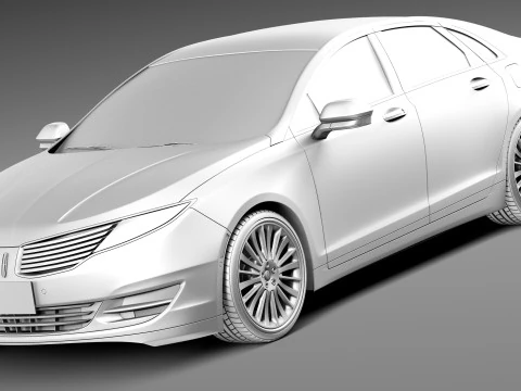 MKZ 2013 3D Model