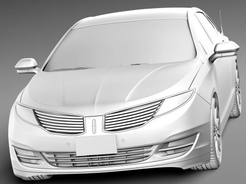 MKZ 2013 3D Model
