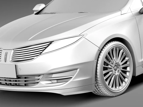 MKZ 2013 3D Model